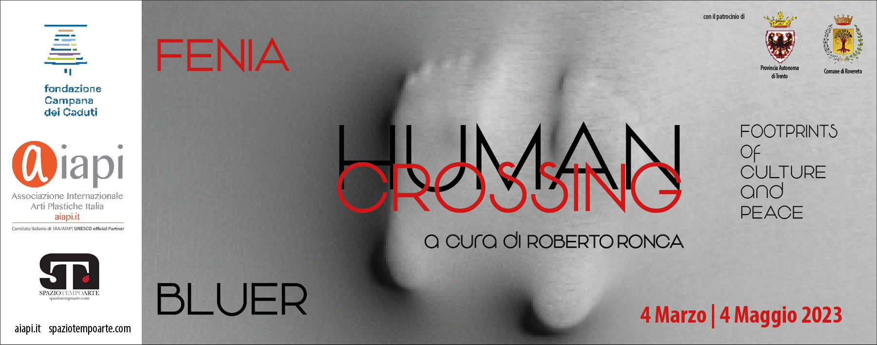 banner HUMAN CROSSING